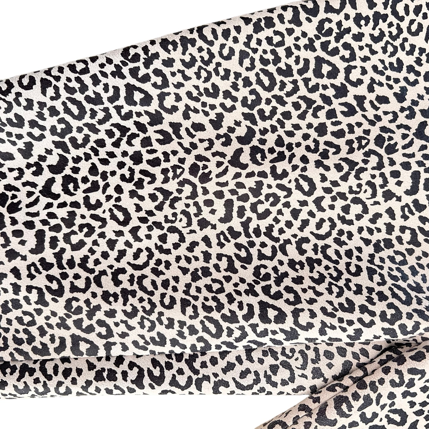 ZARA high waisted leopard animal print black white soft stretchy leggings trousers size L 12